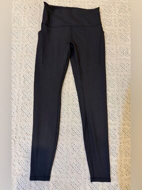 Lululemon size 10 High-Waist Black Leggings